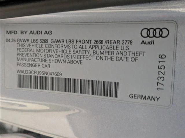 new 2025 Audi A5 car, priced at $57,575