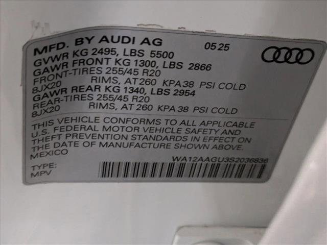 new 2025 Audi Q5 car, priced at $61,390