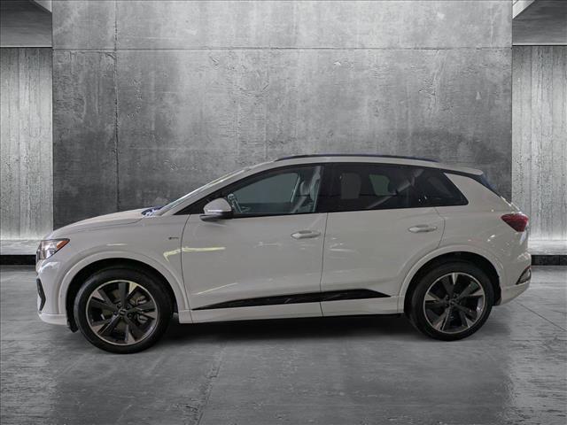 new 2024 Audi Q4 e-tron car, priced at $52,488