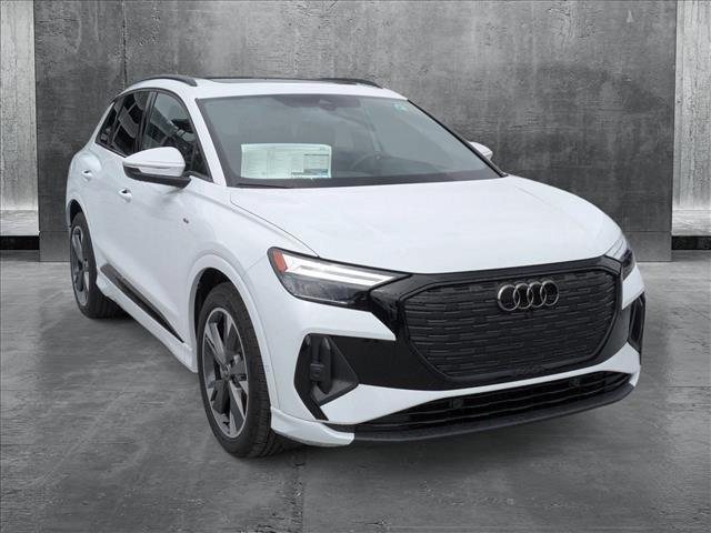 new 2024 Audi Q4 e-tron car, priced at $52,488