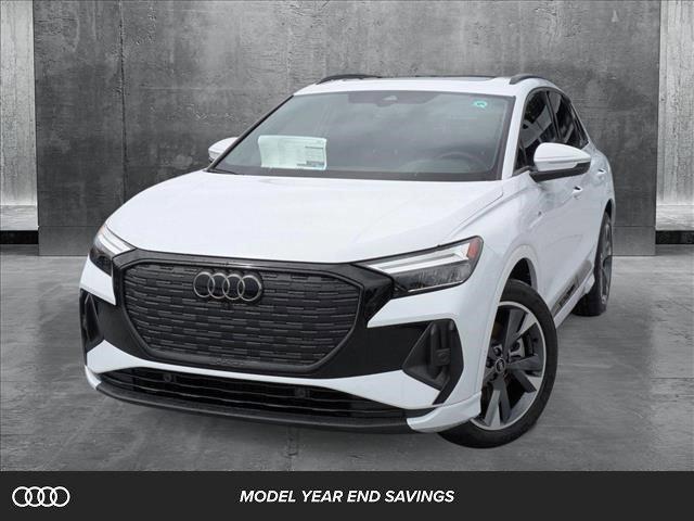 new 2024 Audi Q4 e-tron car, priced at $52,488
