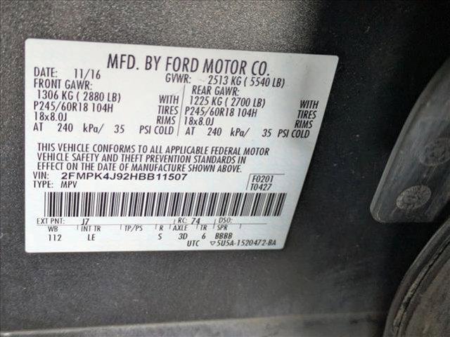 used 2017 Ford Edge car, priced at $10,893