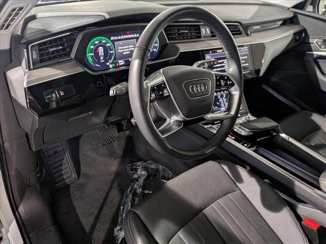 used 2024 Audi Q8 e-tron car, priced at $54,927