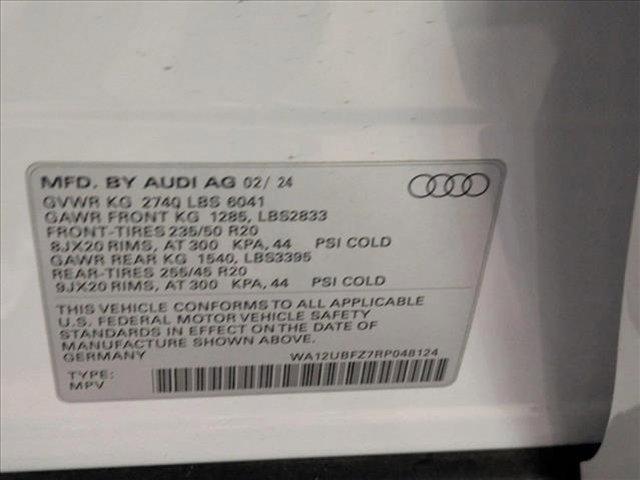 new 2024 Audi Q4 e-tron Sportback car, priced at $52,988