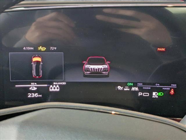 new 2025 Audi Q6 e-tron car, priced at $75,840