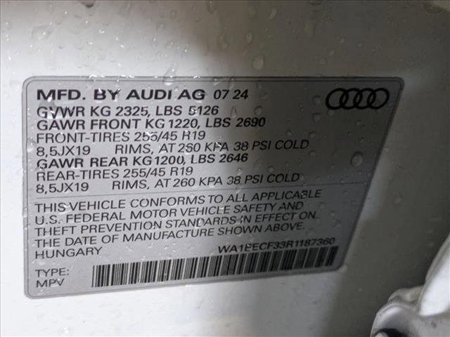 used 2024 Audi Q3 car, priced at $37,919