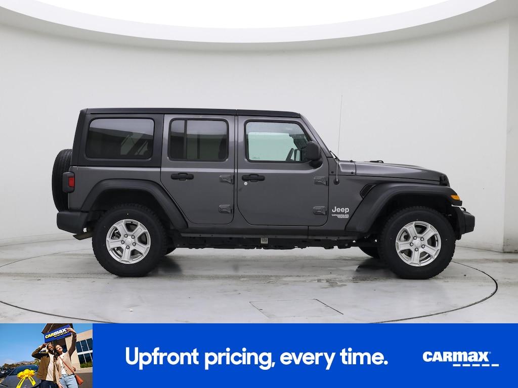 used 2021 Jeep Wrangler car, priced at $23,998