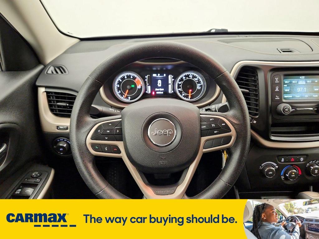 used 2018 Jeep Cherokee car, priced at $14,599
