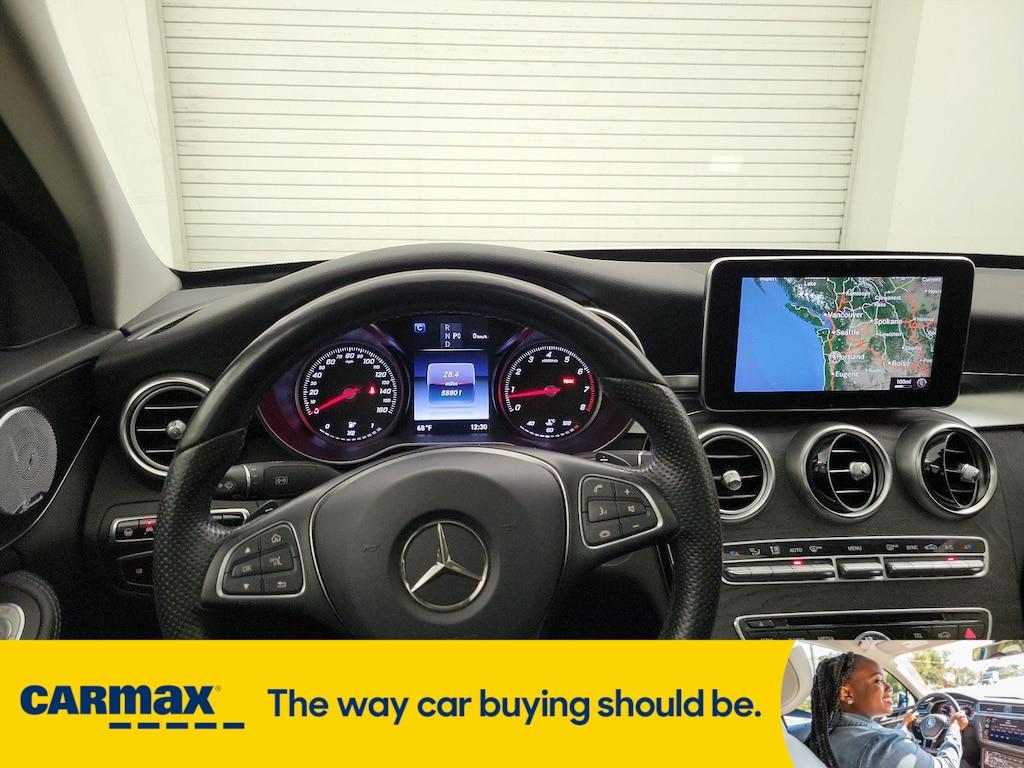 used 2016 Mercedes-Benz C-Class car, priced at $17,998