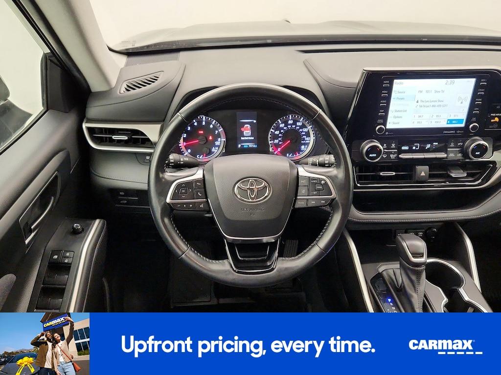 used 2021 Toyota Highlander car, priced at $25,998