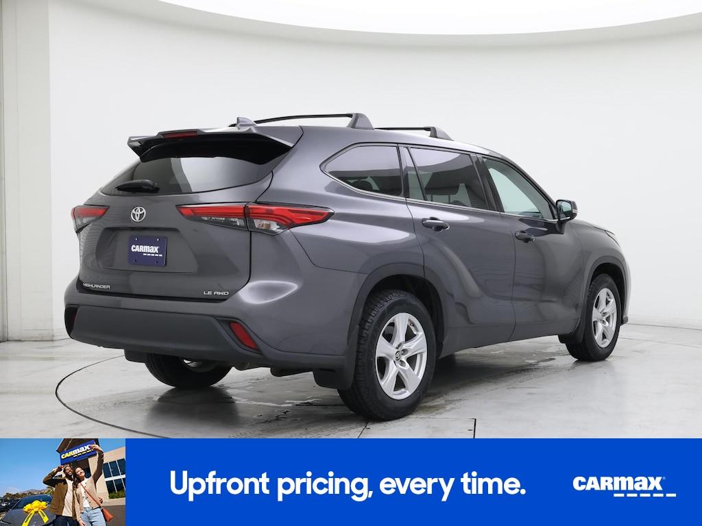 used 2021 Toyota Highlander car, priced at $25,998