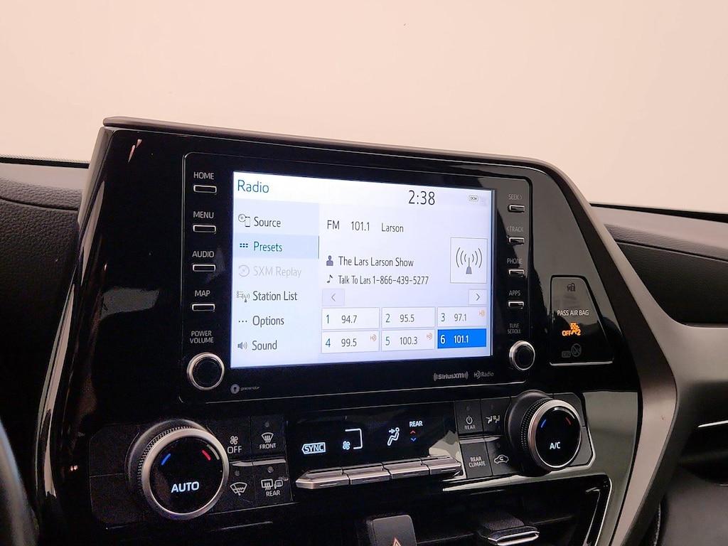 used 2021 Toyota Highlander car, priced at $25,998