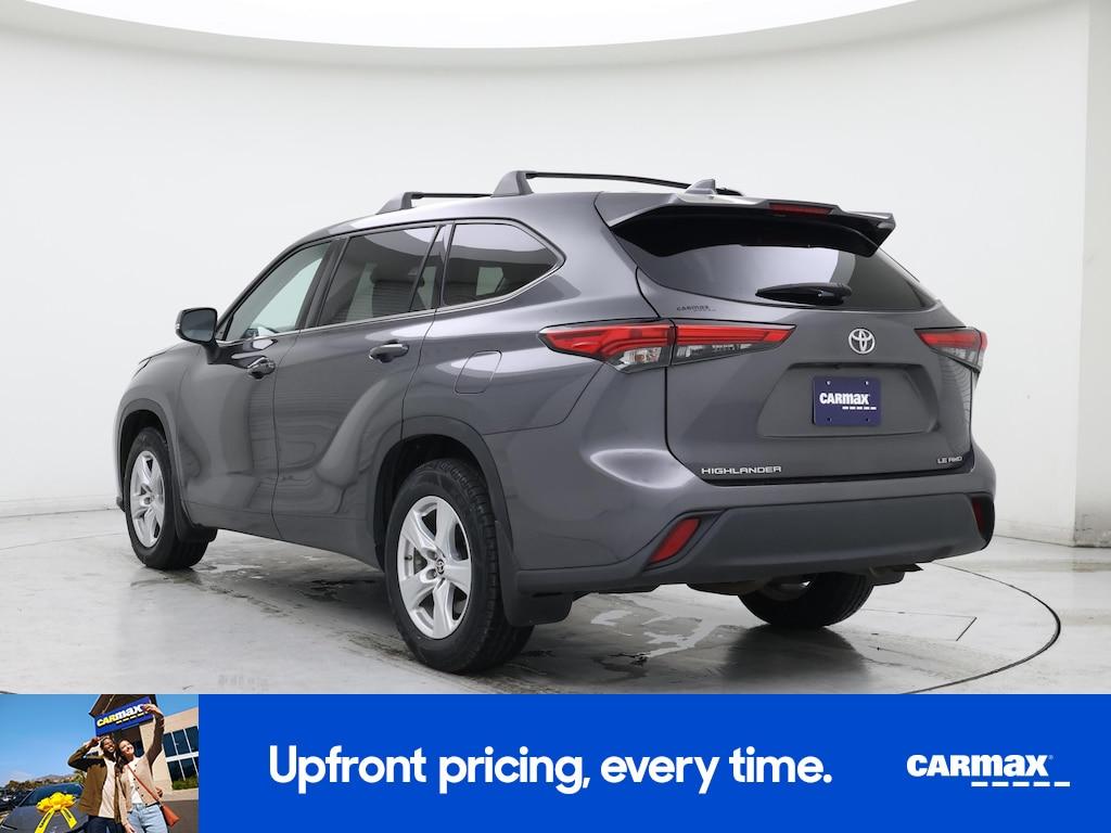 used 2021 Toyota Highlander car, priced at $25,998
