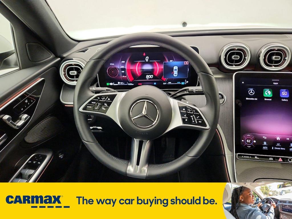 used 2023 Mercedes-Benz C-Class car, priced at $37,998