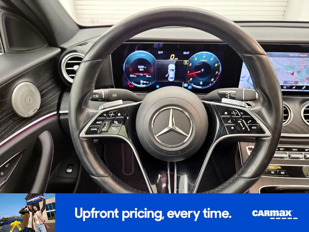 used 2021 Mercedes-Benz E-Class car, priced at $29,998