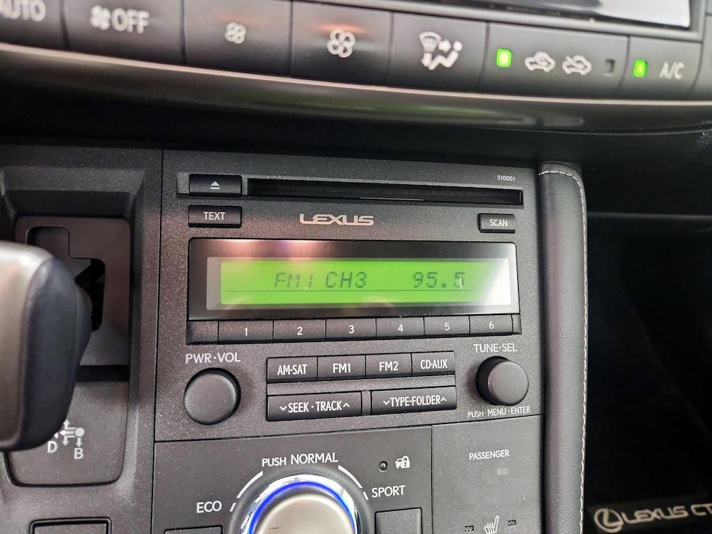 used 2016 Lexus CT 200h car, priced at $21,998