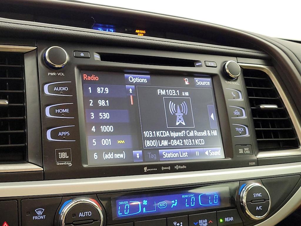 used 2019 Toyota Highlander Hybrid car, priced at $29,998