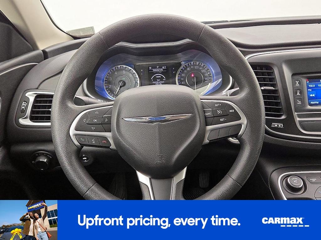 used 2015 Chrysler 200 car, priced at $10,599
