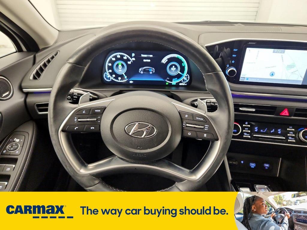 used 2022 Hyundai Sonata Hybrid car, priced at $23,998
