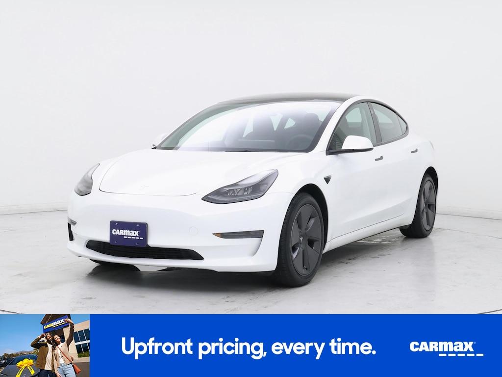 used 2023 Tesla Model 3 car, priced at $27,998