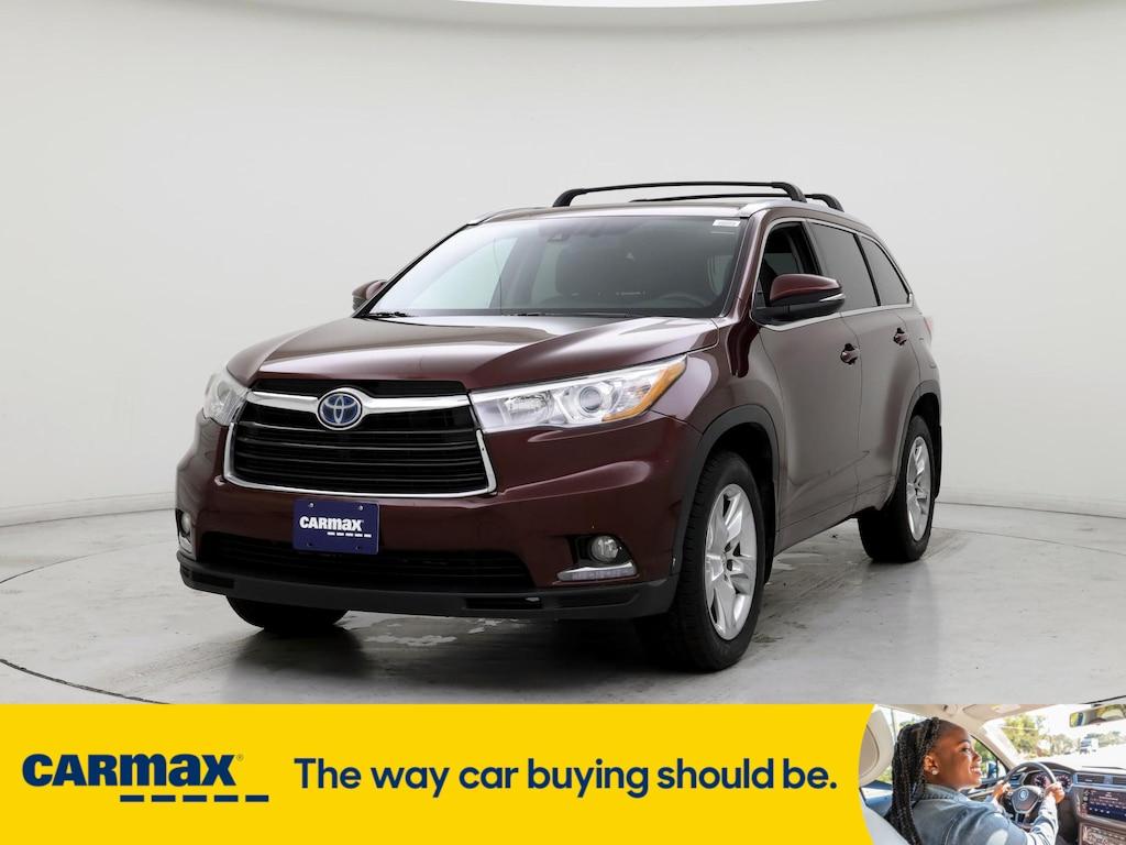 used 2015 Toyota Highlander Hybrid car, priced at $24,998