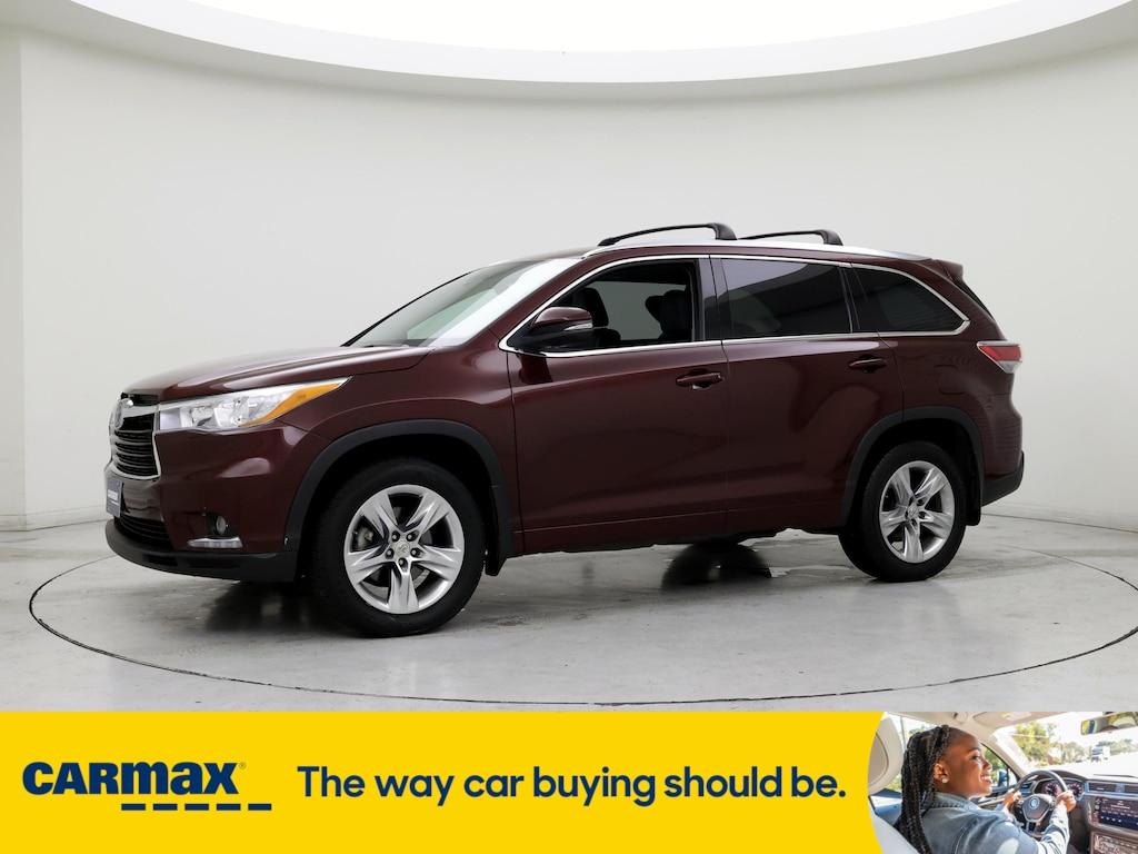 used 2015 Toyota Highlander Hybrid car, priced at $24,998