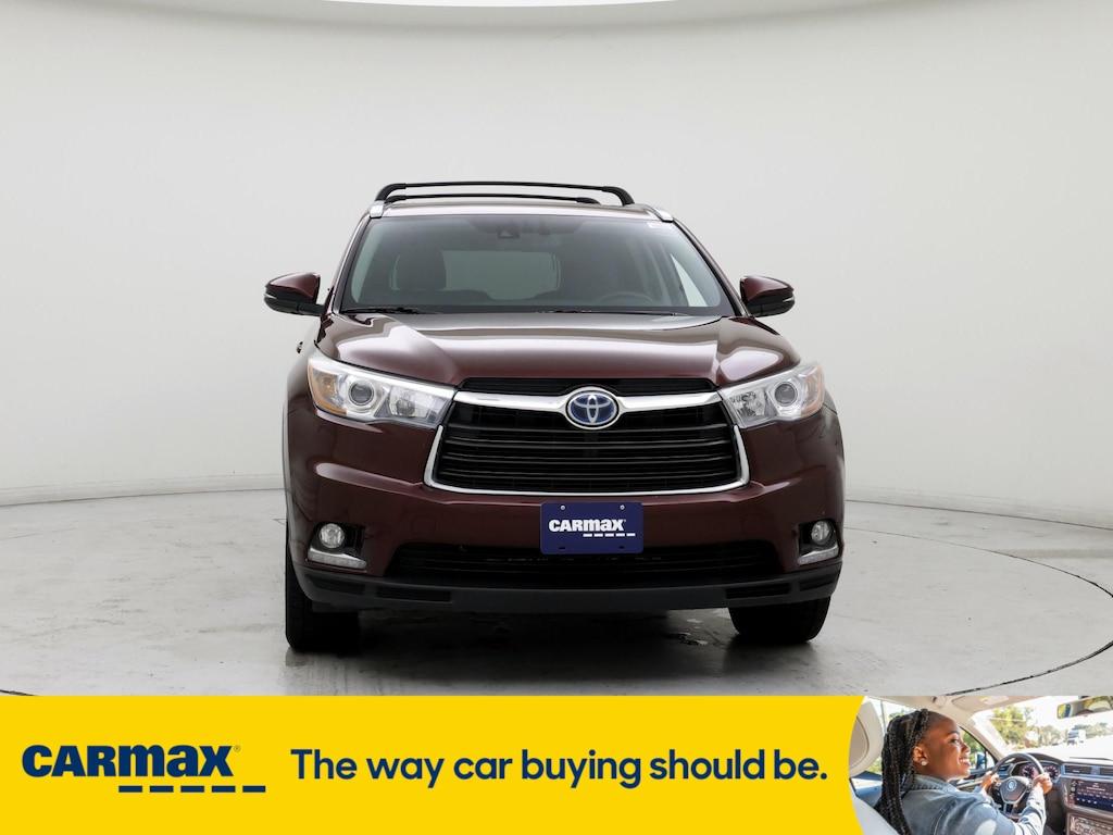 used 2015 Toyota Highlander Hybrid car, priced at $24,998