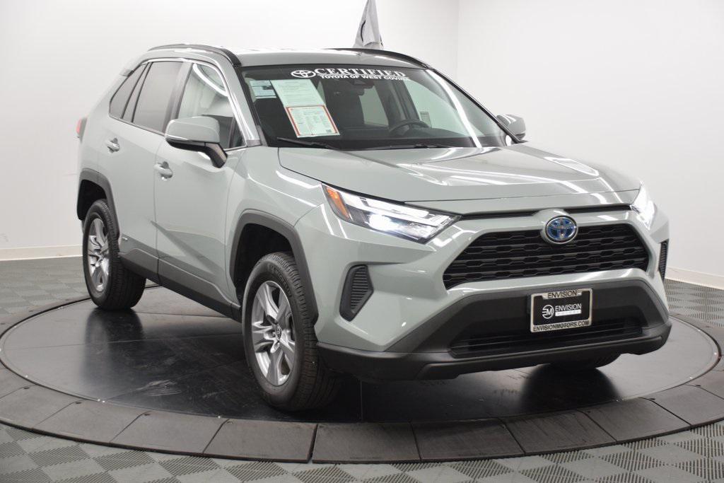 used 2022 Toyota RAV4 Hybrid car, priced at $27,599