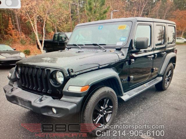 used 2020 Jeep Wrangler Unlimited car, priced at $25,900