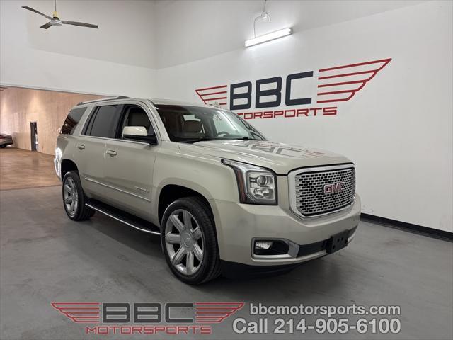 used 2017 GMC Yukon car, priced at $27,500