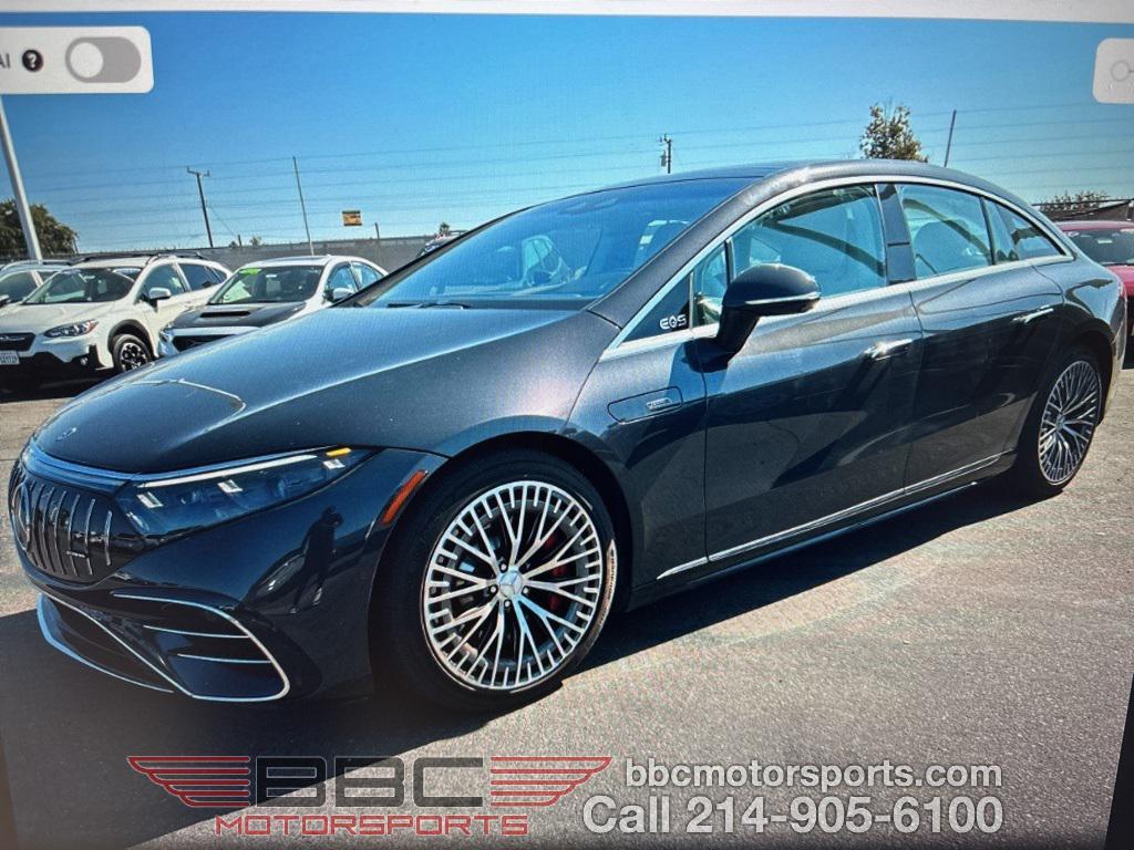used 2023 Mercedes-Benz AMG EQS car, priced at $61,900