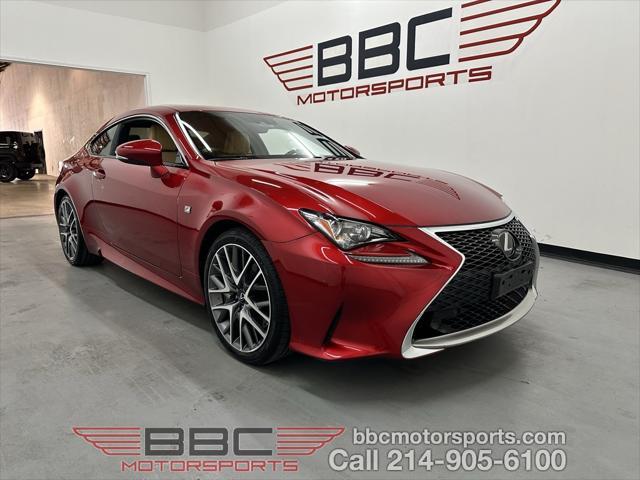 used 2018 Lexus RC 300 car, priced at $27,500