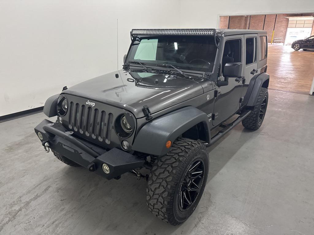 used 2018 Jeep Wrangler JK Unlimited car, priced at $19,500
