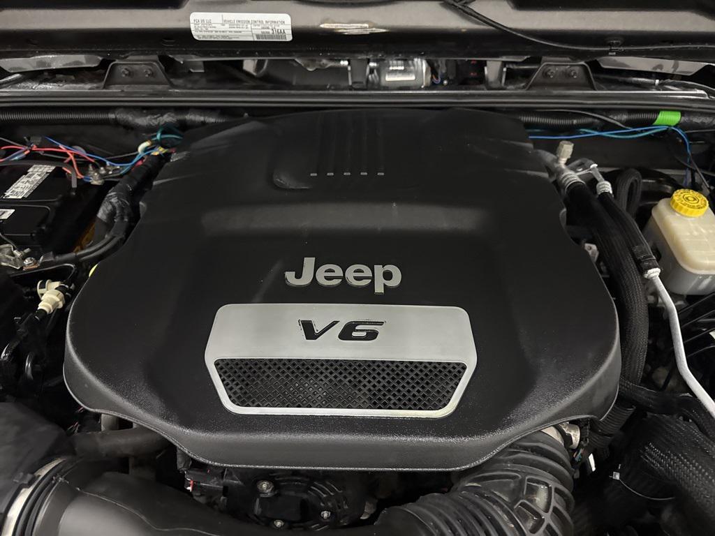 used 2018 Jeep Wrangler JK Unlimited car, priced at $19,500