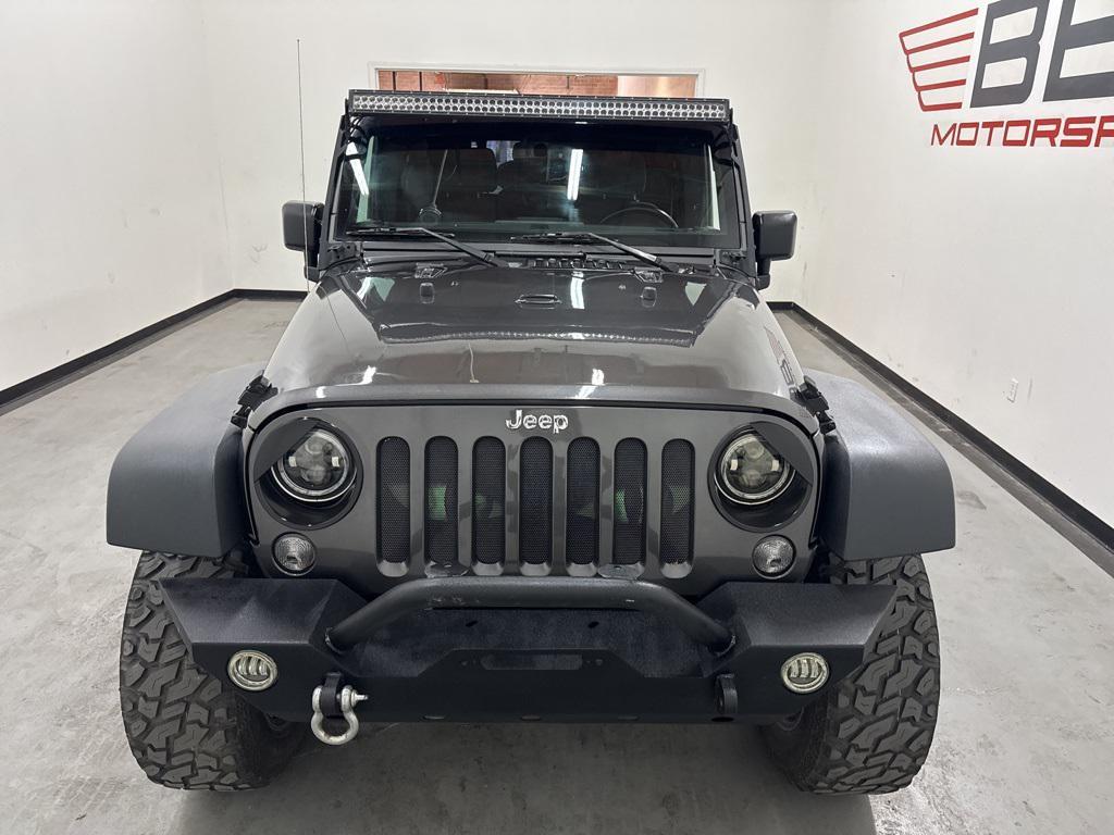 used 2018 Jeep Wrangler JK Unlimited car, priced at $19,500