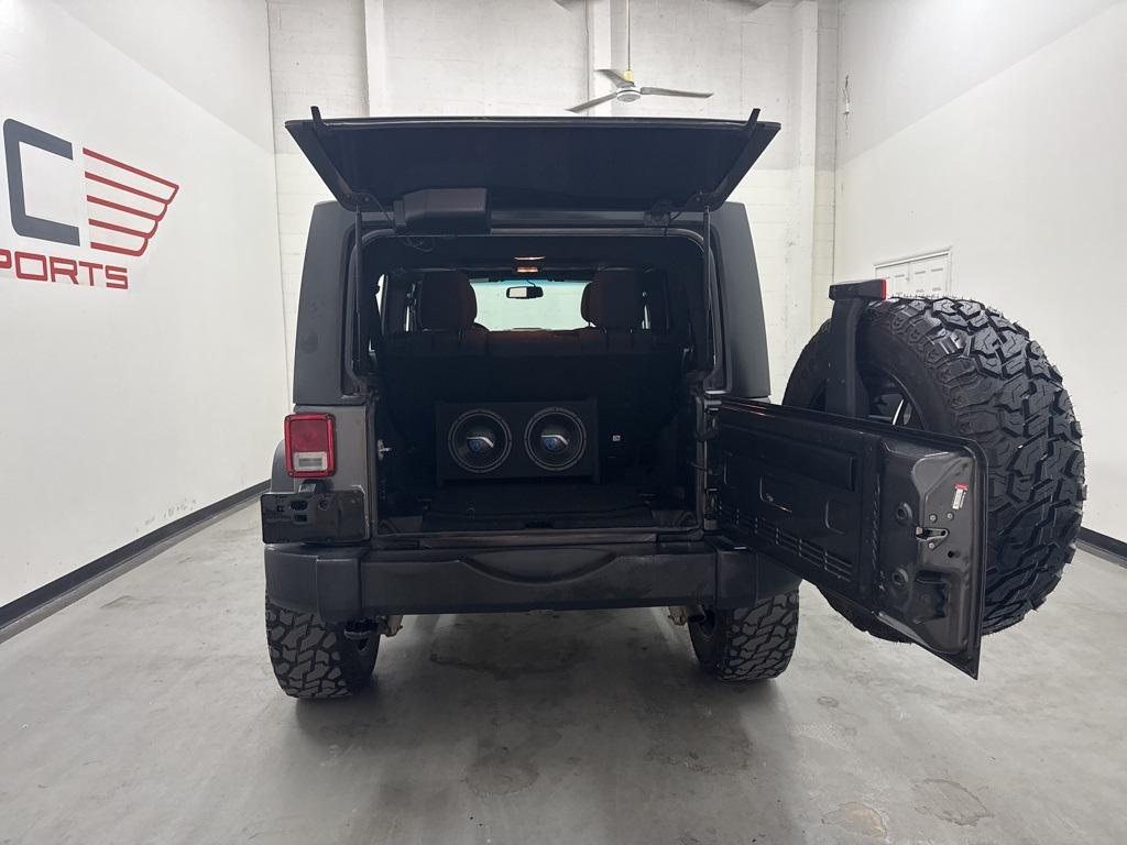 used 2018 Jeep Wrangler JK Unlimited car, priced at $19,500