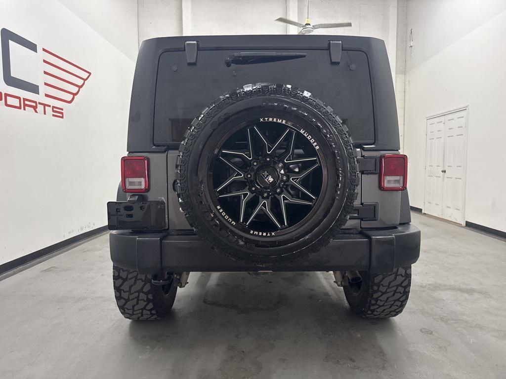 used 2018 Jeep Wrangler JK Unlimited car, priced at $19,500