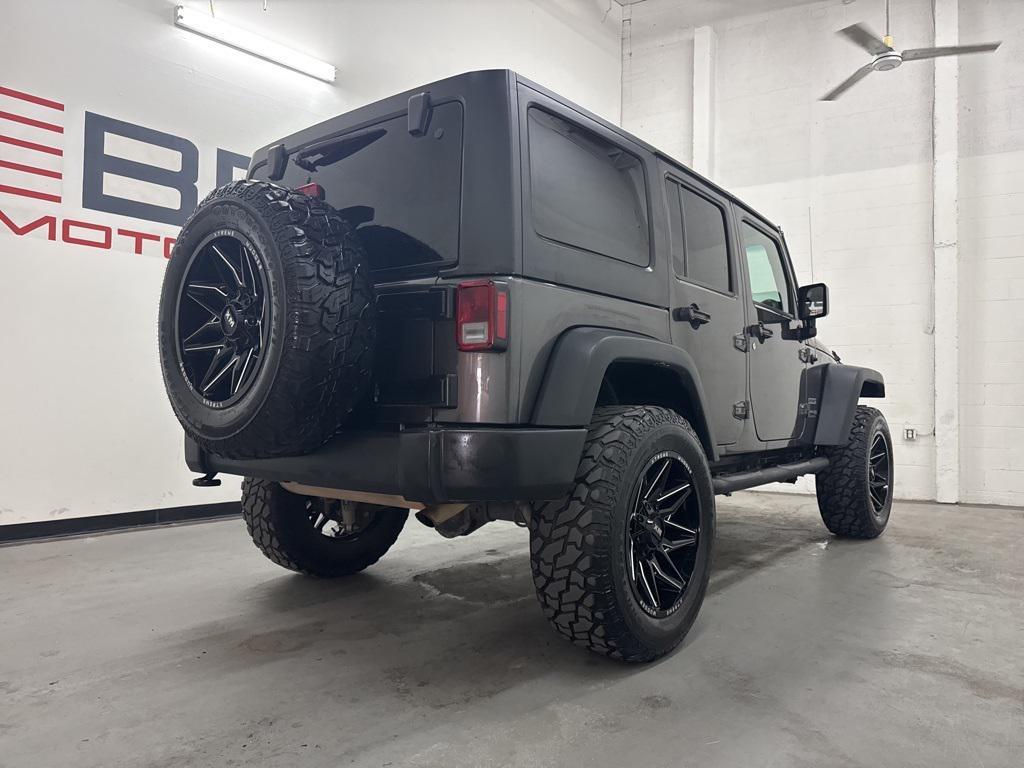 used 2018 Jeep Wrangler JK Unlimited car, priced at $19,500