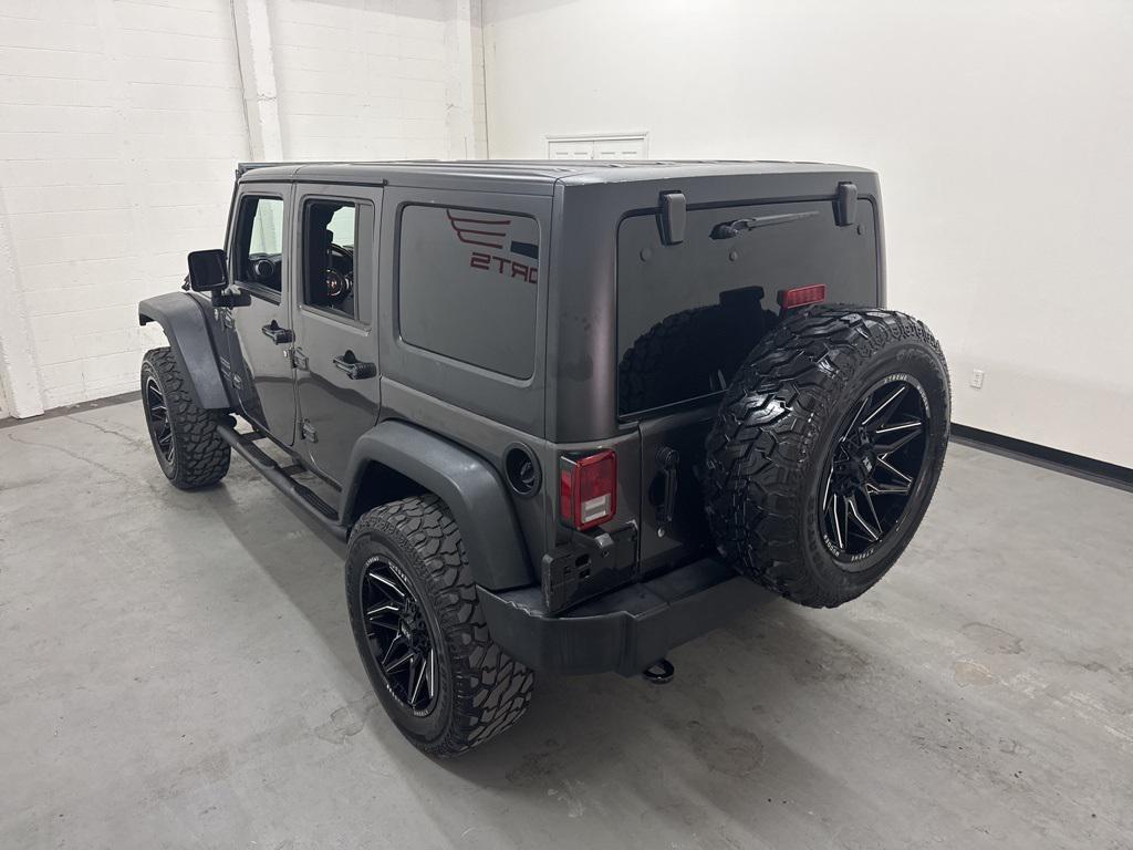 used 2018 Jeep Wrangler JK Unlimited car, priced at $19,500