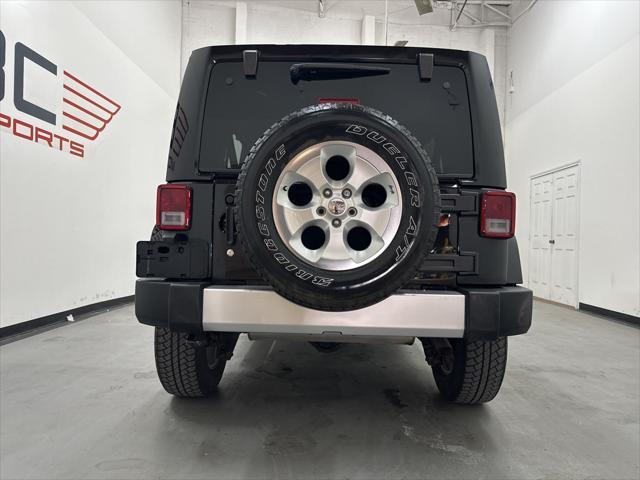 used 2015 Jeep Wrangler Unlimited car, priced at $19,500