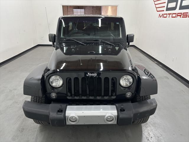 used 2015 Jeep Wrangler Unlimited car, priced at $19,500