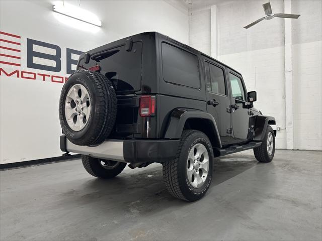 used 2015 Jeep Wrangler Unlimited car, priced at $19,500