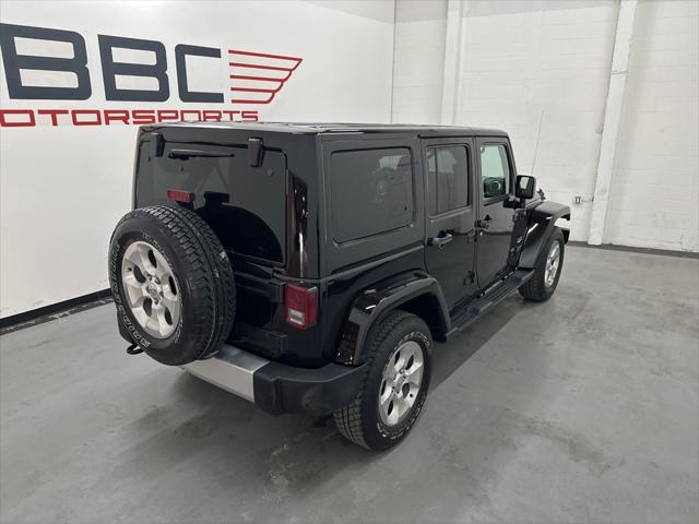 used 2015 Jeep Wrangler Unlimited car, priced at $19,500