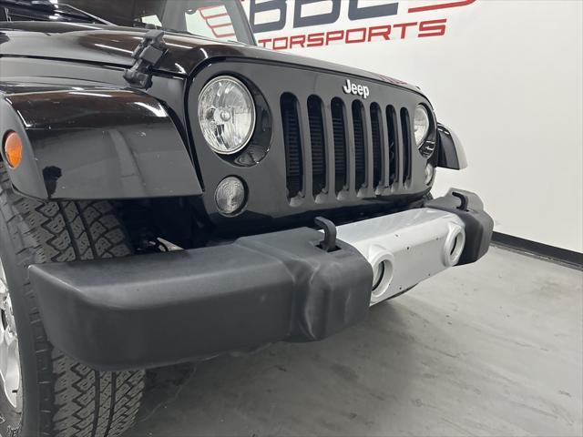 used 2015 Jeep Wrangler Unlimited car, priced at $19,500