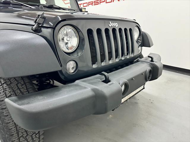 used 2017 Jeep Wrangler Unlimited car, priced at $19,900