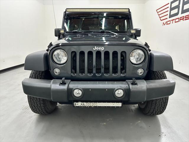 used 2017 Jeep Wrangler Unlimited car, priced at $19,900