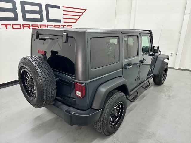 used 2017 Jeep Wrangler Unlimited car, priced at $19,900