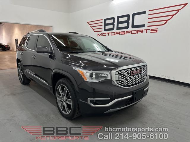 used 2017 GMC Acadia car, priced at $21,900