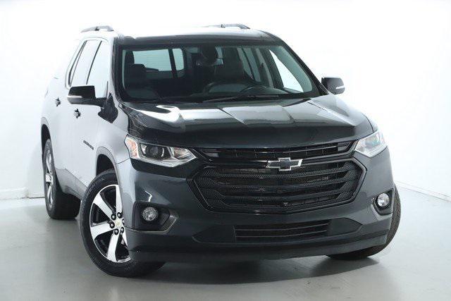 used 2021 Chevrolet Traverse car, priced at $27,697