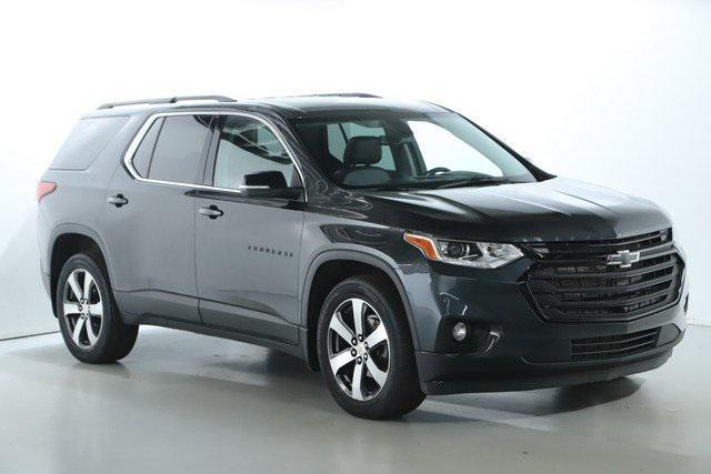 used 2021 Chevrolet Traverse car, priced at $27,697